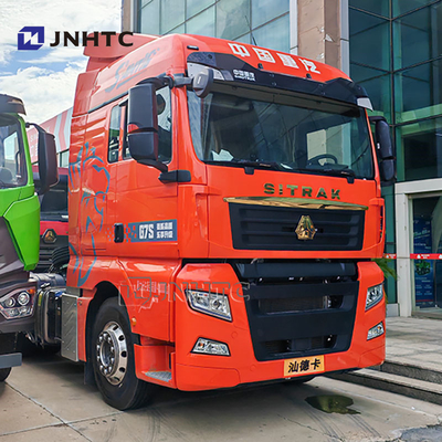 저렴한 가격 시트랙 트럭 G7s 540HP C7H C9H 6x4 유로6 수면장 높은 상자 캐비 트랙터 헤드듀이 트럭
