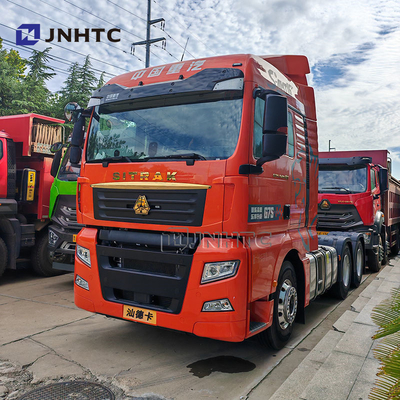 저렴한 가격 시트랙 트럭 G7s 540HP C7H C9H 6x4 유로6 수면장 높은 상자 캐비 트랙터 헤드듀이 트럭