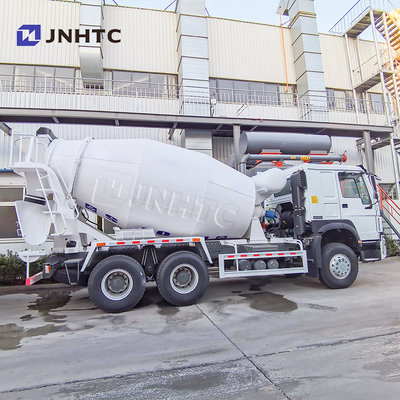 시노트룩 호우 콘크리트 혼합 트럭 6X4 336HP 10m3 용량 시멘트 혼합 트럭 장착 콘크리트 혼합 트럭 판매