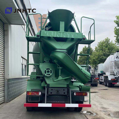 핫 HOWO 콘크리트 혼합 트럭 6x4 10 바퀴 용량 시멘트 혼합 트럭 탑재 콘크리트 믹서 펌프 트럭