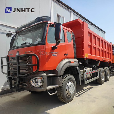 중국 브랜드 사용 된 HOWO 6X6 380HP 유로3 사륜 구동 10 바퀴 디젤 덤퍼 틱퍼 트럭