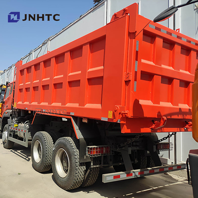 중국 브랜드 사용 된 HOWO 6X6 380HP 유로3 사륜 구동 10 바퀴 디젤 덤퍼 틱퍼 트럭