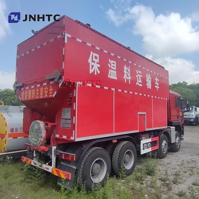 최고 Sinotruk HOWO TX 열 절연 재료 운송 트럭 차량 8X4 430 HP 판매