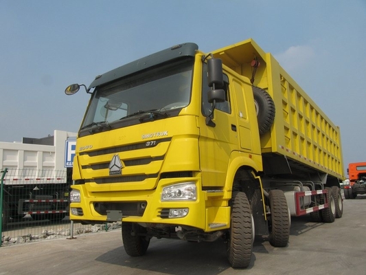 40-50 톤을 위한 노란 371hp 20M3 RHD Sinotruk Howo 6x4 덤프 트럭은 적재합니다