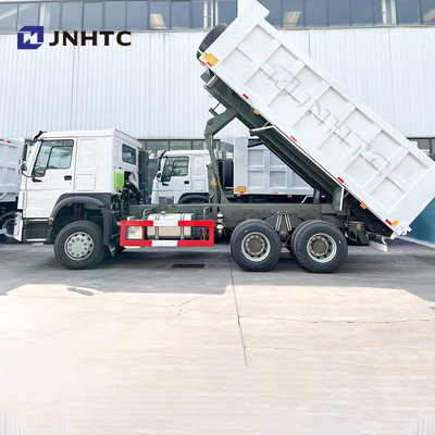 신형 호우 30cbm 티퍼 트럭 6X4 10 휠 400 HP CNG 운송 덤프 트럭 가격 판매