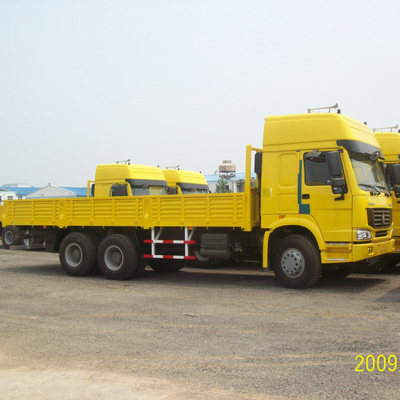 40-50T를 위한 Sinotruk Howo7 모형의 노란 색깔 6x4 10 짐수레꾼 화물 트럭