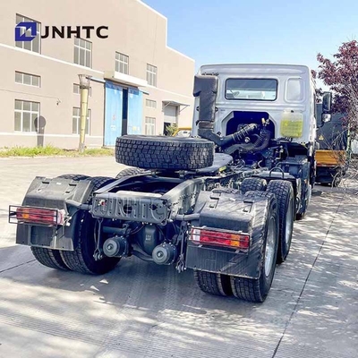 HOWO 트랙터 트럭 유로 2-6 380 400 HP 6X4 10 바퀴 25톤 유료 화물 트레일러 헤드 트랙터 트럭 가격