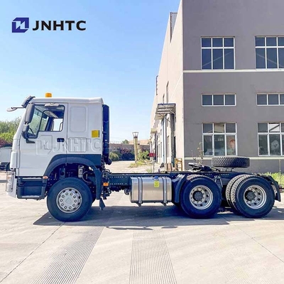 HOWO 트랙터 트럭 유로 2-6 380 400 HP 6X4 10 바퀴 25톤 유료 화물 트레일러 헤드 트랙터 트럭 가격