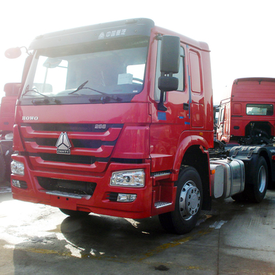 빨간 SINOTRUK HOWO 토우/전성기 트랙터 트럭 RHD 10는 371 HP ZZ4257S3241W를 선회합니다