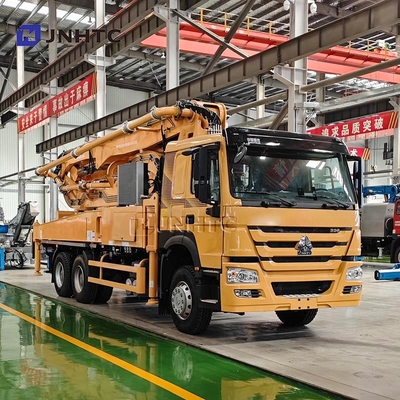 HOWO 6X4 콘크리트 펌프 트럭 Euro3 32m 336hp 콘크리트 펌프 트럭