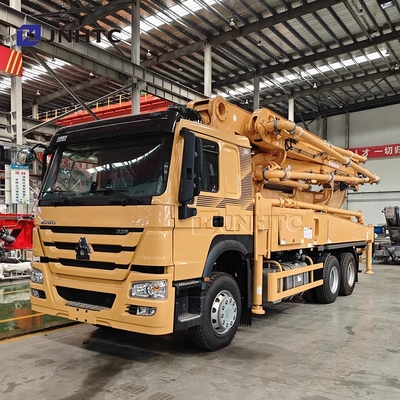HOWO 6X4 콘크리트 펌프 트럭 Euro3 32m 336hp 콘크리트 펌프 트럭