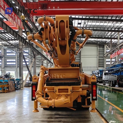 HOWO 6X4 콘크리트 펌프 트럭 Euro3 32m 336hp 콘크리트 펌프 트럭