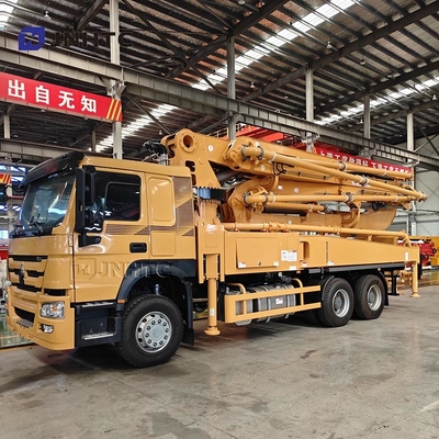 HOWO 6X4 콘크리트 펌프 트럭 Euro3 32m 336hp 콘크리트 펌프 트럭