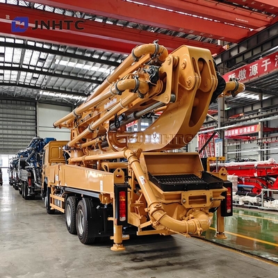 HOWO 6X4 콘크리트 펌프 트럭 Euro3 32m 336hp 콘크리트 펌프 트럭
