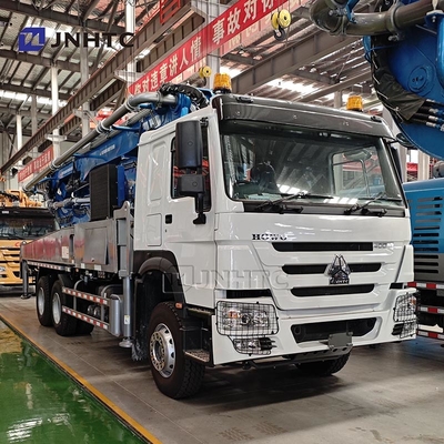 HOWO 6x4 차시 콘크리트 펌프 트럭 400HP 47m 400hp 콘크리트 펌프 트럭