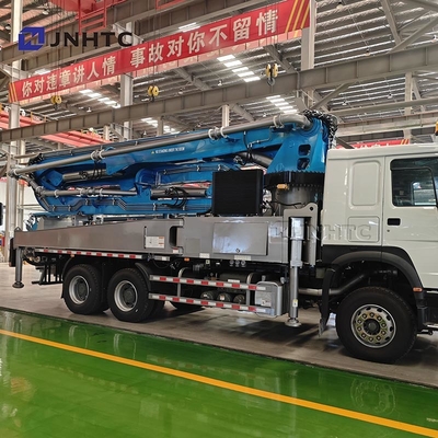 HOWO 6x4 차시 콘크리트 펌프 트럭 400HP 47m 400hp 콘크리트 펌프 트럭