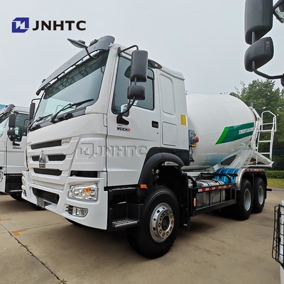 호우 시멘트 트럭 6X4 340HP 10m3 새 콘크리트 믹서 트럭