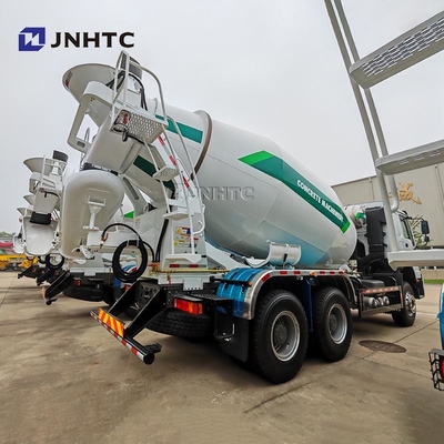 호우 시멘트 트럭 6X4 340HP 10m3 새 콘크리트 믹서 트럭