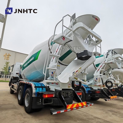 호우 시멘트 트럭 6X4 340HP 10m3 새 콘크리트 믹서 트럭