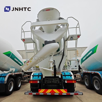 호우 시멘트 트럭 6X4 340HP 10m3 새 콘크리트 믹서 트럭