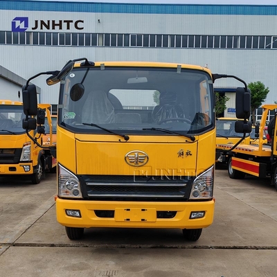 FAW 플래트베드 래커 4*2 3톤 5톤 160HP 도로 복구 래커 트럭 좋은 가격