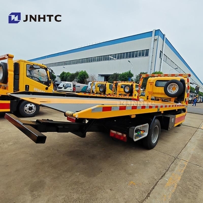 FAW 플래트베드 래커 4*2 3톤 5톤 160HP 도로 복구 래커 트럭 좋은 가격