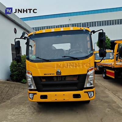 시노트룩 HOWO 워크러 트럭 4x2 5TON 가벼운 용량 상업용 트럭 평면 워크러 트럭