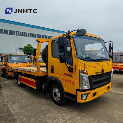 시노트룩 HOWO 워크러 트럭 4x2 5TON 가벼운 용량 상업용 트럭 평면 워크러 트럭