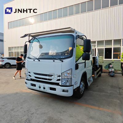 새로운 ISUZU 덤프 트럭 크레인 리프트 4X2 160 hp 유로 3 트럭-트럭-착장 크레인 2톤 화물 트럭 크레인