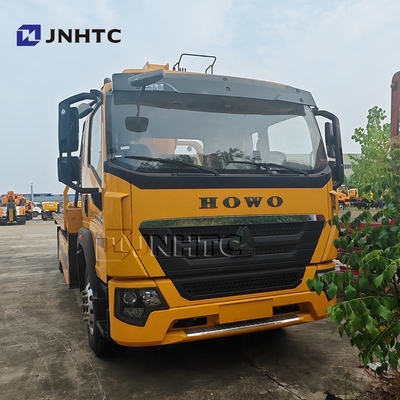 호우 래커 트럭 4x2 6 바퀴 340hp 직지 크레인 래커 트럭 좋은 가격