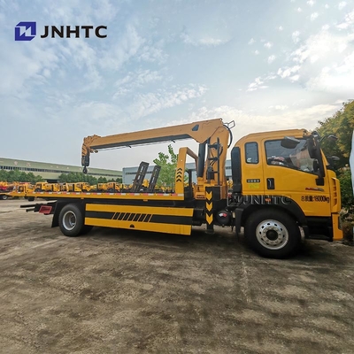 호우 래커 트럭 4x2 6 바퀴 340hp 직지 크레인 래커 트럭 좋은 가격