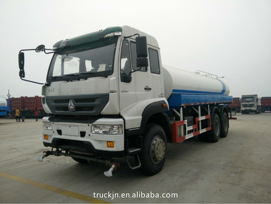 장수 시간을 가진 Howo 물뿌리개 물 탱크 트럭 10cbm 10 바퀴 336hp