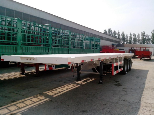 12R22.5 타이어 반 트레일러 12500 Mm x 2500 Mm X1550 Mm 차원