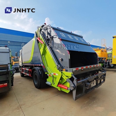 새로운 FAW 쓰레기 트럭 4x2 240HP 12m3 컴팩트 된 쓰레기 트럭