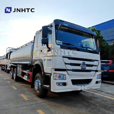 호우 오일 탱커 트럭 6X4 340HP 30000 리터 연료 운송 연료 탱커 트럭