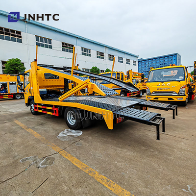 HOWO 가벼운 拖车 2 双甲板 평면 도로 구조 훼손 拖车