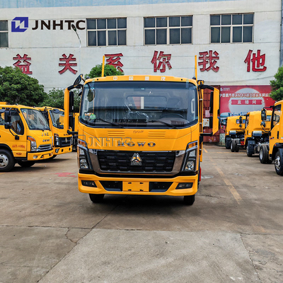 HOWO 가벼운 拖车 2 双甲板 평면 도로 구조 훼손 拖车