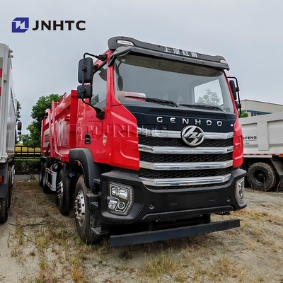 GENHOO 8x4 390HP 분쇄 모래 탱커 트럭 GENHOO 차시 구매