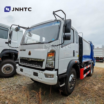 NEW HOWO 쓰레기 트럭 4X2 5CBM 105CBM 쓰레기 쓰레기 압축기 쓰레기 트럭