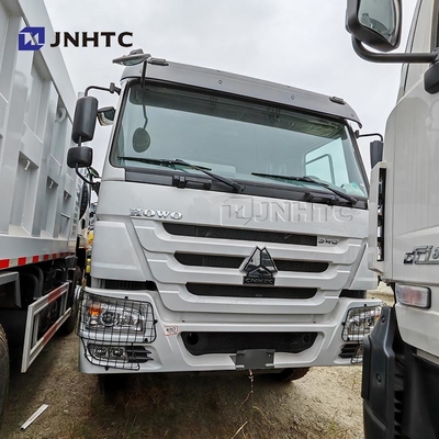 HOWO 틱퍼 트럭 6x4 운전 340 hp 10 휠 디젤 덤프 트럭