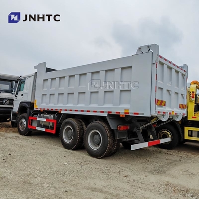 HOWO 틱퍼 트럭 6x4 운전 340 hp 10 휠 디젤 덤프 트럭