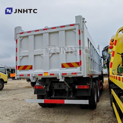 HOWO 틱퍼 트럭 6x4 운전 340 hp 10 휠 디젤 덤프 트럭