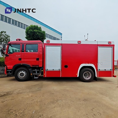 HOWO 소방차 12000L 6 X 4 물과 폼 소방 구조차