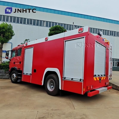 HOWO 소방차 12000L 6 X 4 물과 폼 소방 구조차