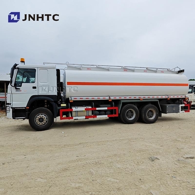 호우 오일 탱커 트럭 6X4 400HP 30000 리터 연료 운송 연료 분배 탱커 트럭
