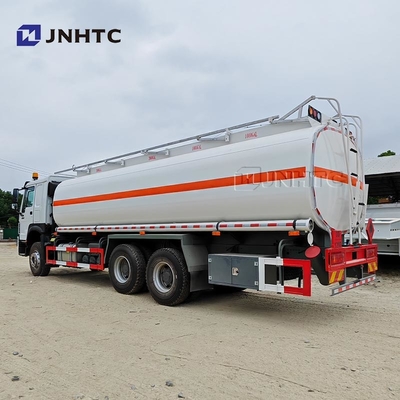 호우 오일 탱커 트럭 6X4 400HP 30000 리터 연료 운송 연료 분배 탱커 트럭