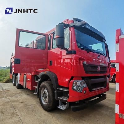 HOWO 소방 트럭 6X4 480hp 5000L 물 폼 탱커 소방 트럭 미니 소방 트럭