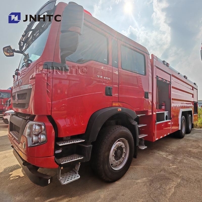 HOWO 소방 트럭 6X4 480hp 5000L 물 폼 탱커 소방 트럭 미니 소방 트럭