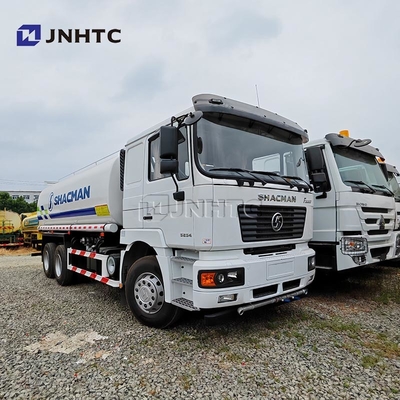 샤크맨 L2000 물탱크 트럭 6X4 235HP 알루미늄 합금 물탱크 스프링클러 트럭