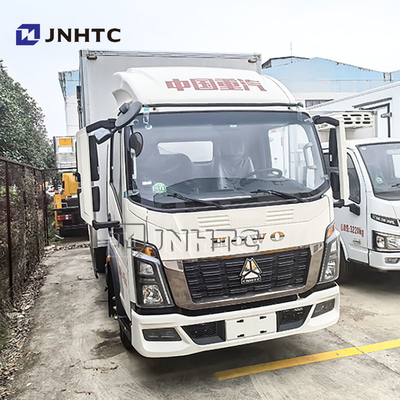 가벼운 로딩 박스 사용 된 화물 트럭 270HP 4x2 6.8m 화물 밴 좋은 가격으로 판매